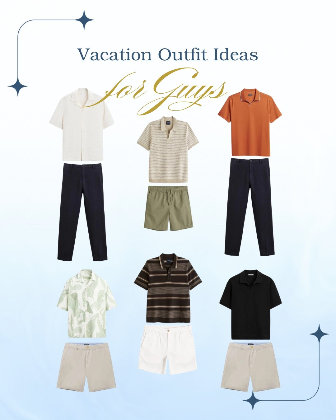Vacation outfit ideas for him! 



#LTKWatchNow #LTKSpringSale #LTKFestival