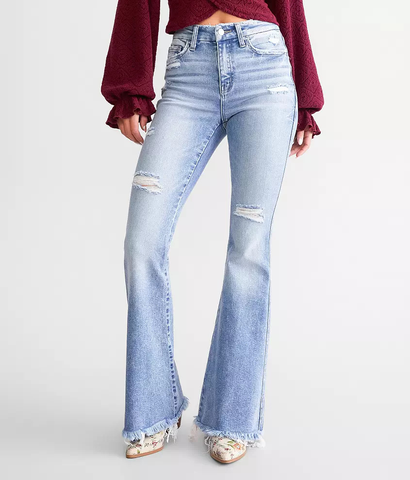 High Rise Flare Stretch Jean | Buckle
