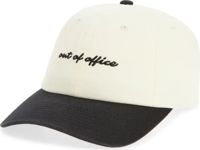 American Needle Out of Office Embroidered Baseball Cap | Nordstrom | Nordstrom