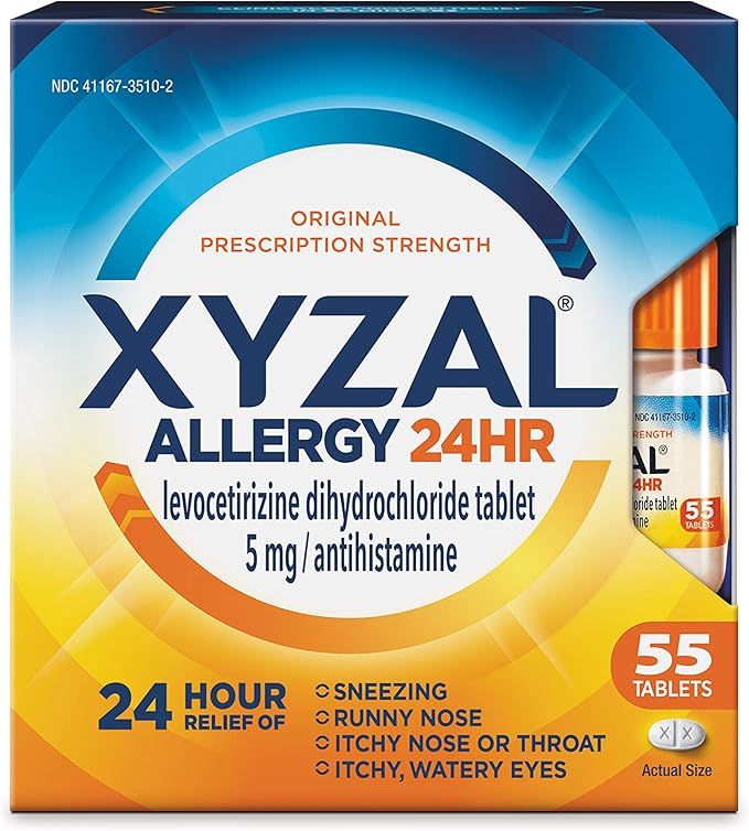 Xyzal Allergy Tablet, 55 Count | Amazon (US)