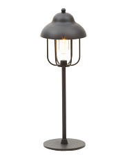 14in Indoor Outdoor Waterproof Lantern Shade Task Lamp | Lighting | Marshalls | Marshalls