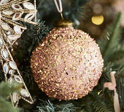 LoveShackFancy Pink Ornaments - Set of 4 | Pottery Barn (US)