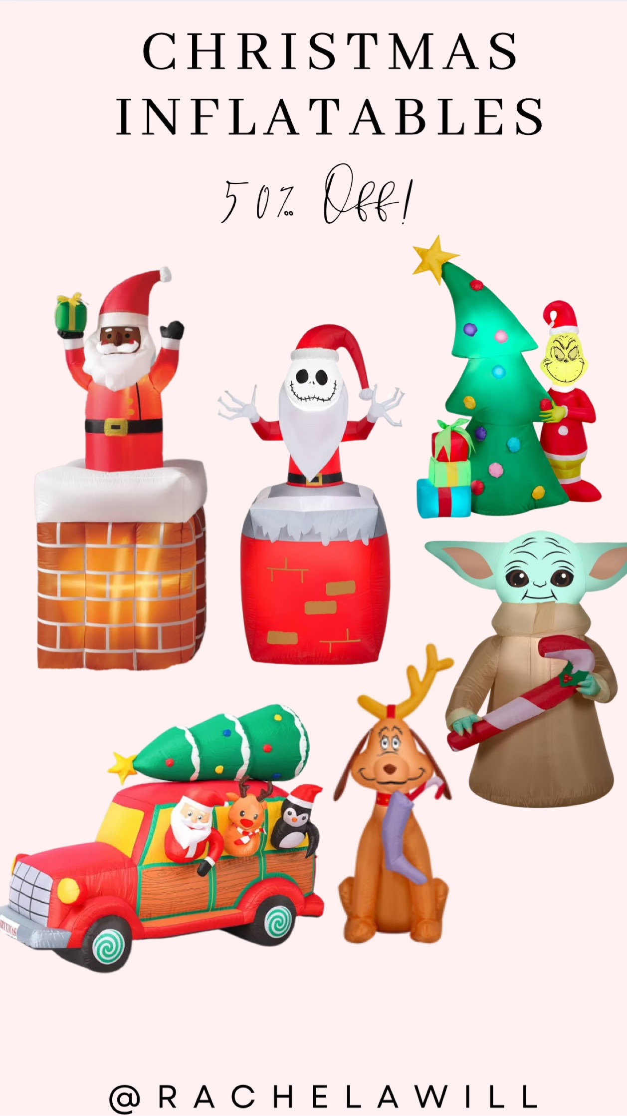 Target Deal 🎯

Christmas Inflatables are 50% off!! 

#christmas #christmasdecor #christmasporchdecor #outdoordecor #outdoorchristmas #holidays #holidayinflatables 

#LTKHome #LTKHoliday #LTKSeasonal