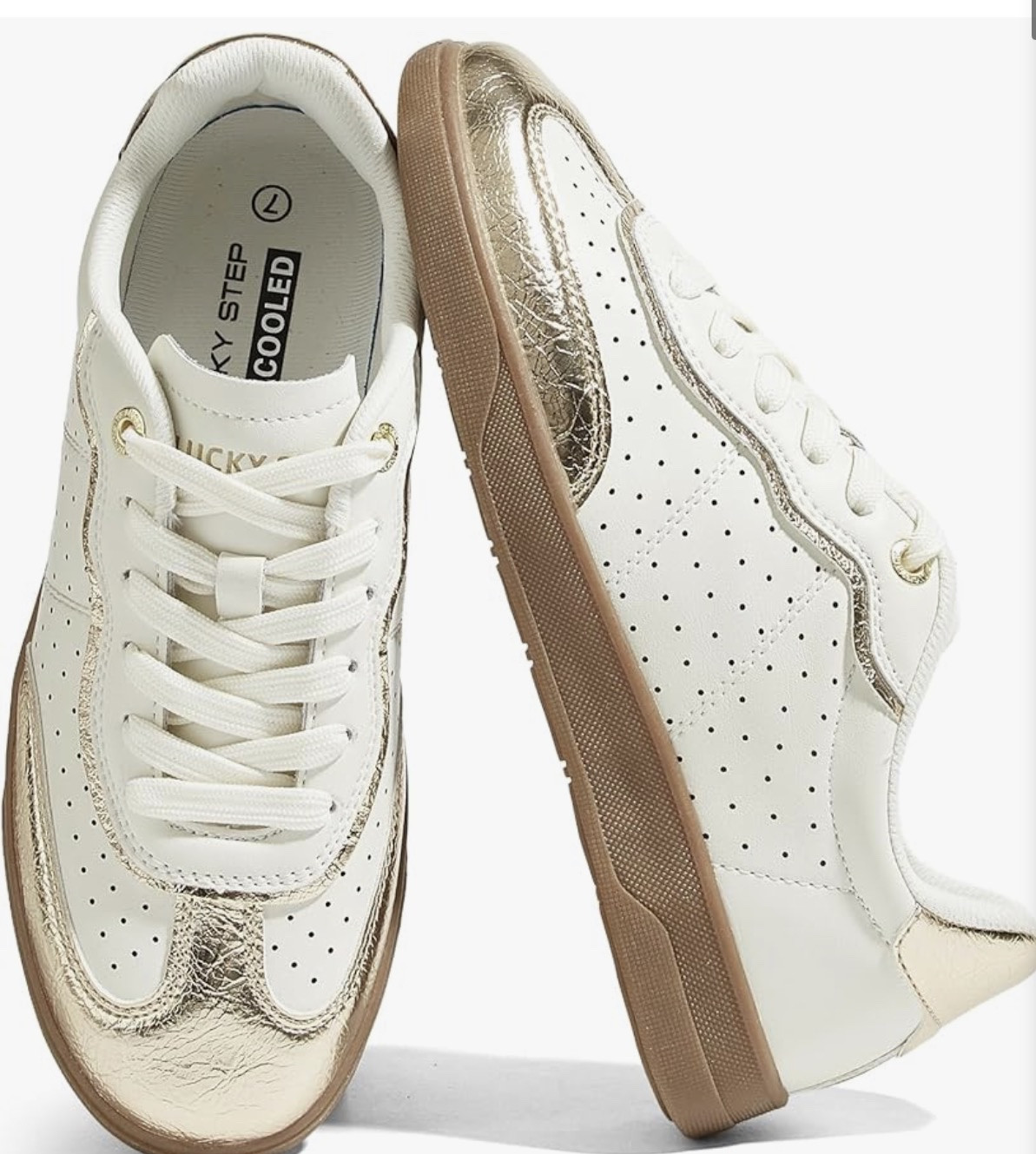 Tennis shoes - a nice lookalike for a pricier fashion sneaker. 


#tennisshoes #amazon #fashionsneaker #lookalike #designerdupe #budgetfriendly #sneaker

#LTKU #LTKActive #LTKOver40