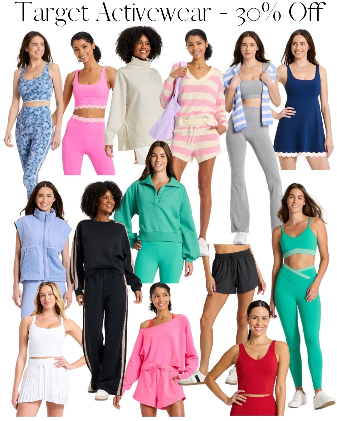 Huge a target activewear sale happening now and I can’t get over all the cute prints for spring!! 

#LTKSaleAlert #LTKActive #LTKfitnessgoals