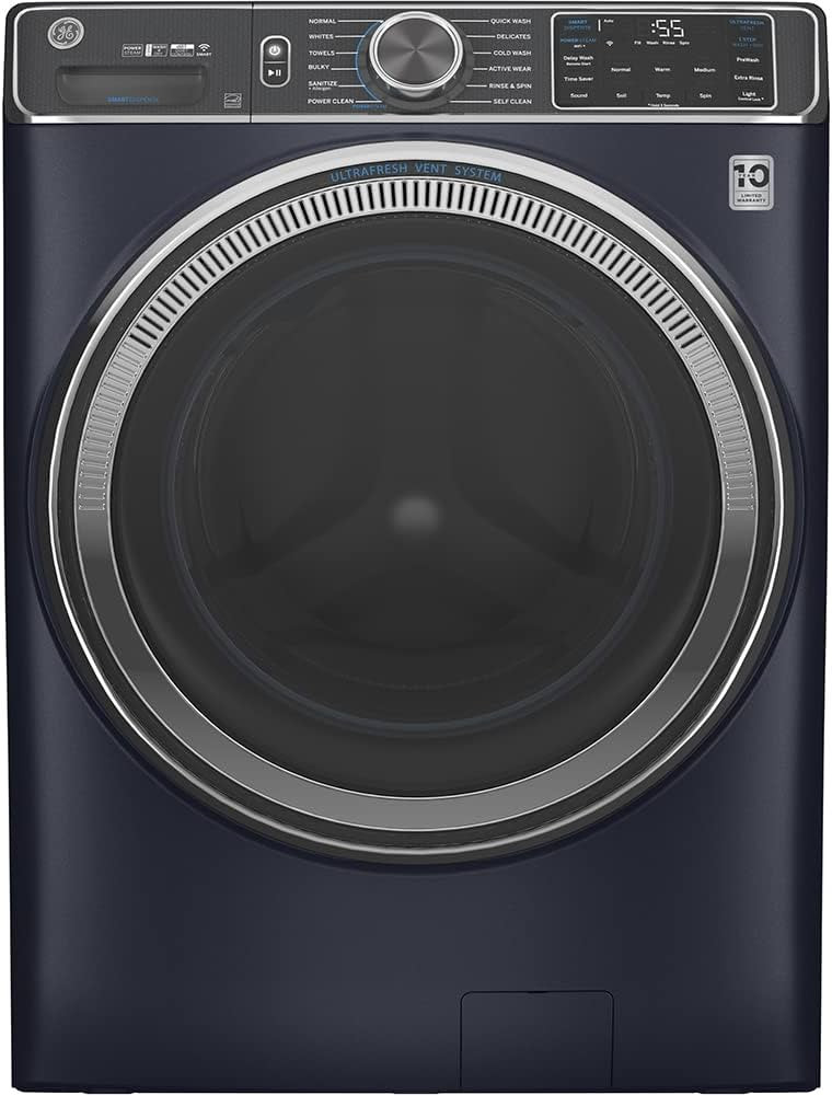 GE GFW850SPNRS 28" Smart Front Load Washer with 5 cu. ft. Capacity UltraFresh Vent System with Od... | Amazon (US)