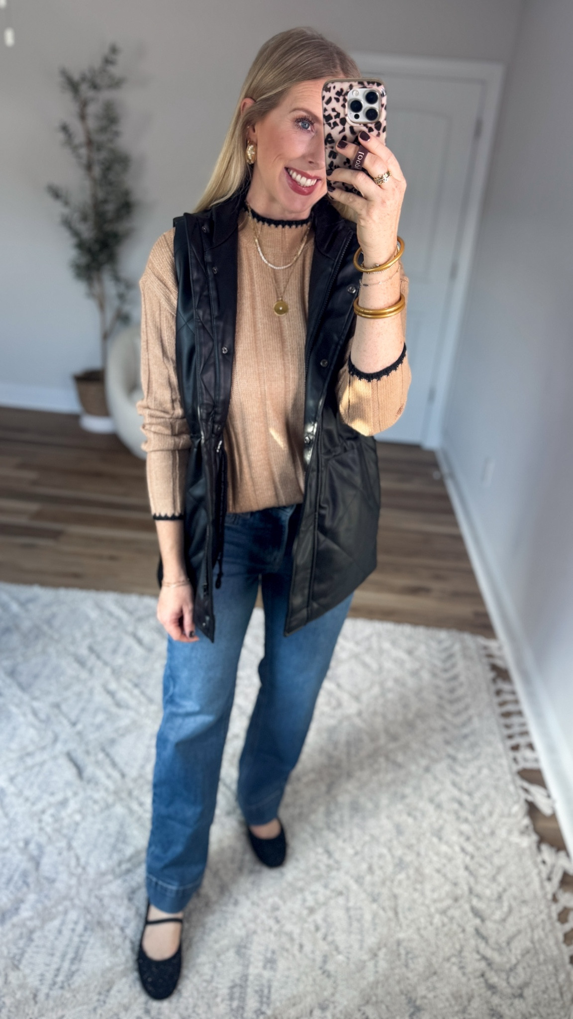 Daily try on, maurices outfit, Maurices try on, faux leather vest 

Smalls 

#LTKFindsUnder50 #LTKStyleTip #LTKSaleAlert