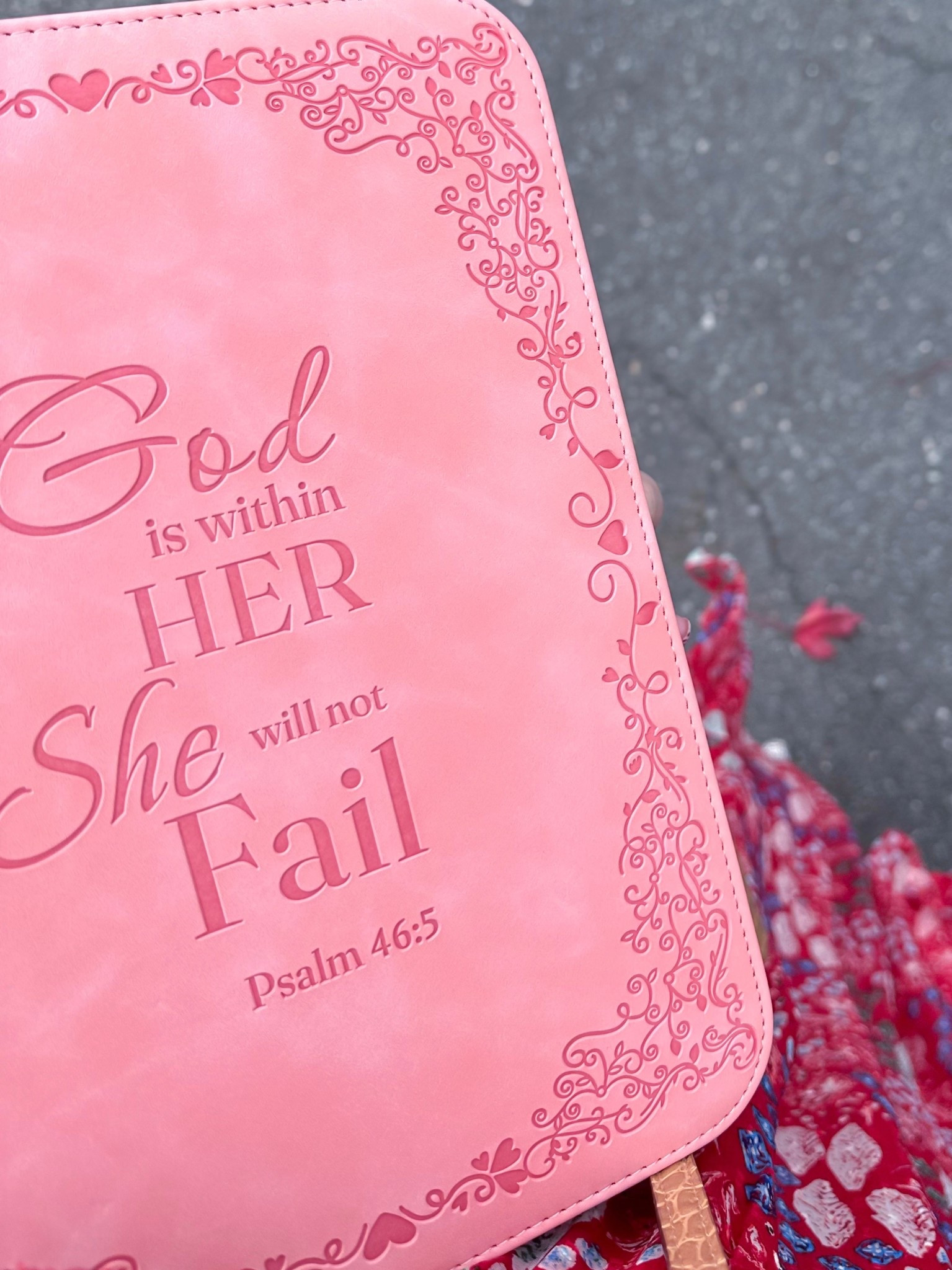 Love love this pink Bible cover! Makes carrying all the things to Church easy! Holds Bible, pocket for a notebook & 2 pen slots! 

#LTKStyleTip #LTKSeasonal #LTKFindsUnder50