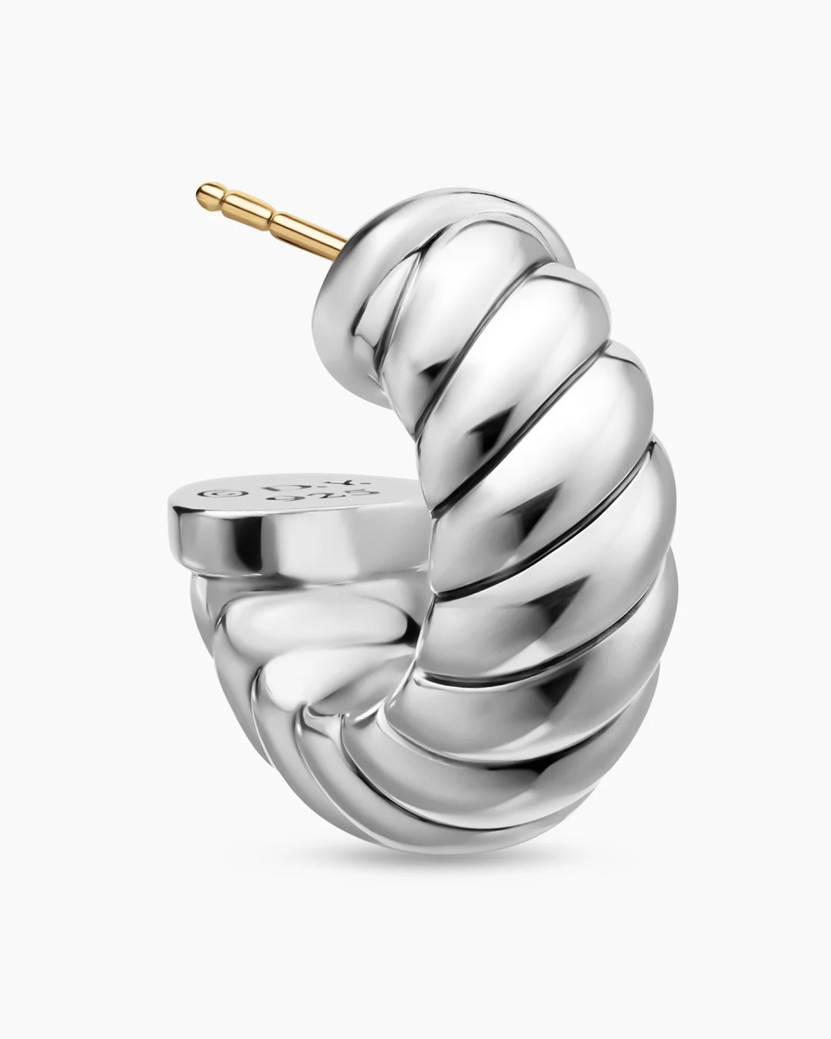 Sculpted Cable Shrimp Earrings | David Yurman