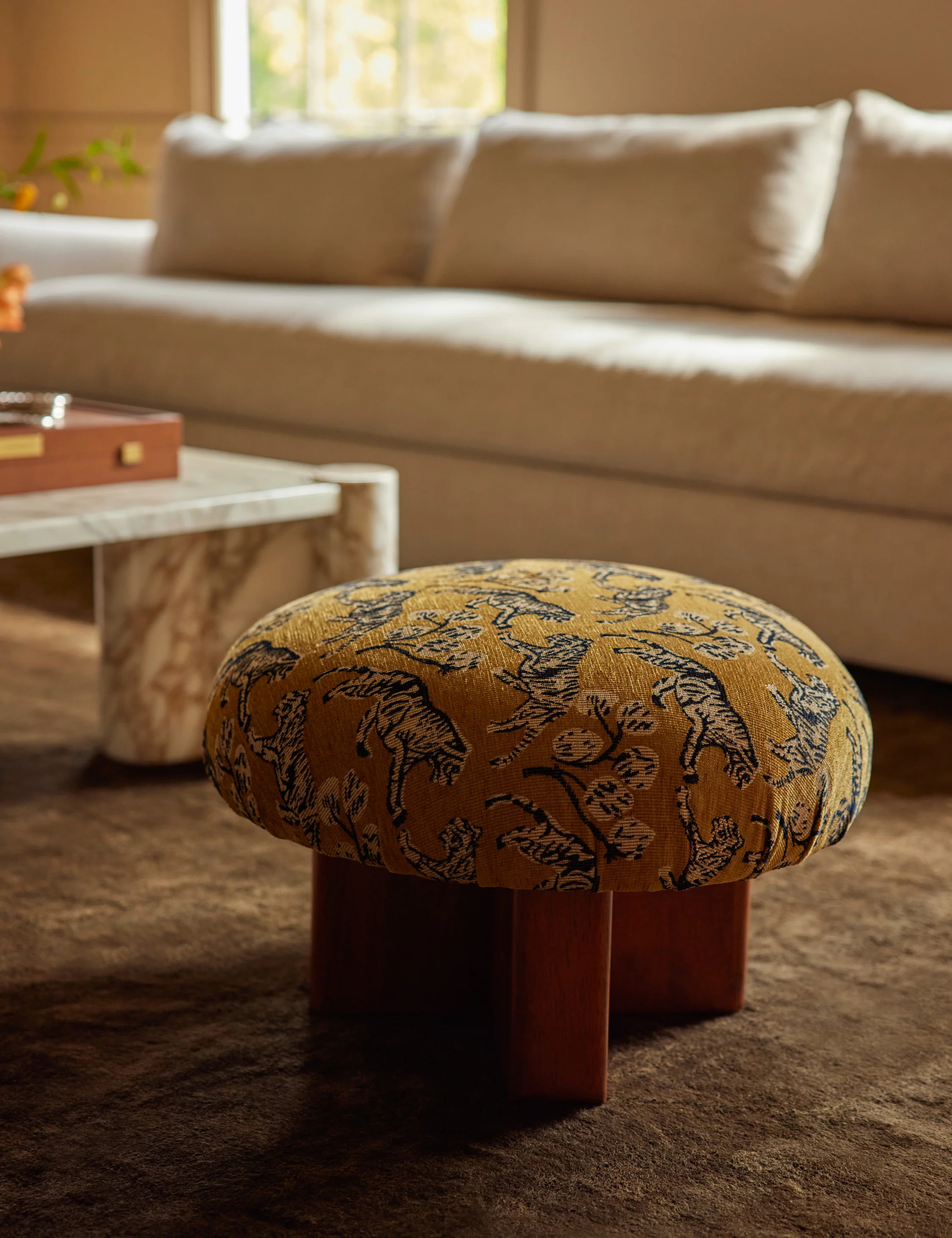 Dashell Ottoman by Sarah Sherman Samuel | Lulu and Georgia 