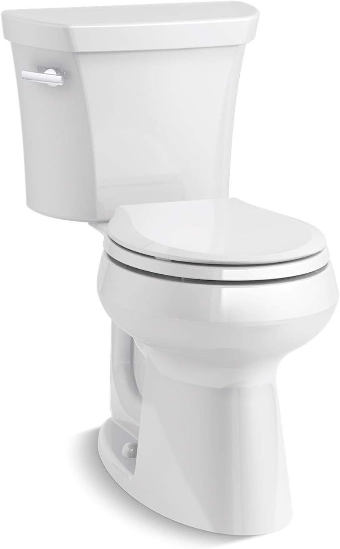 Kohler K-5481-0 Highline Comfort Height Toilet, White | Amazon (US)