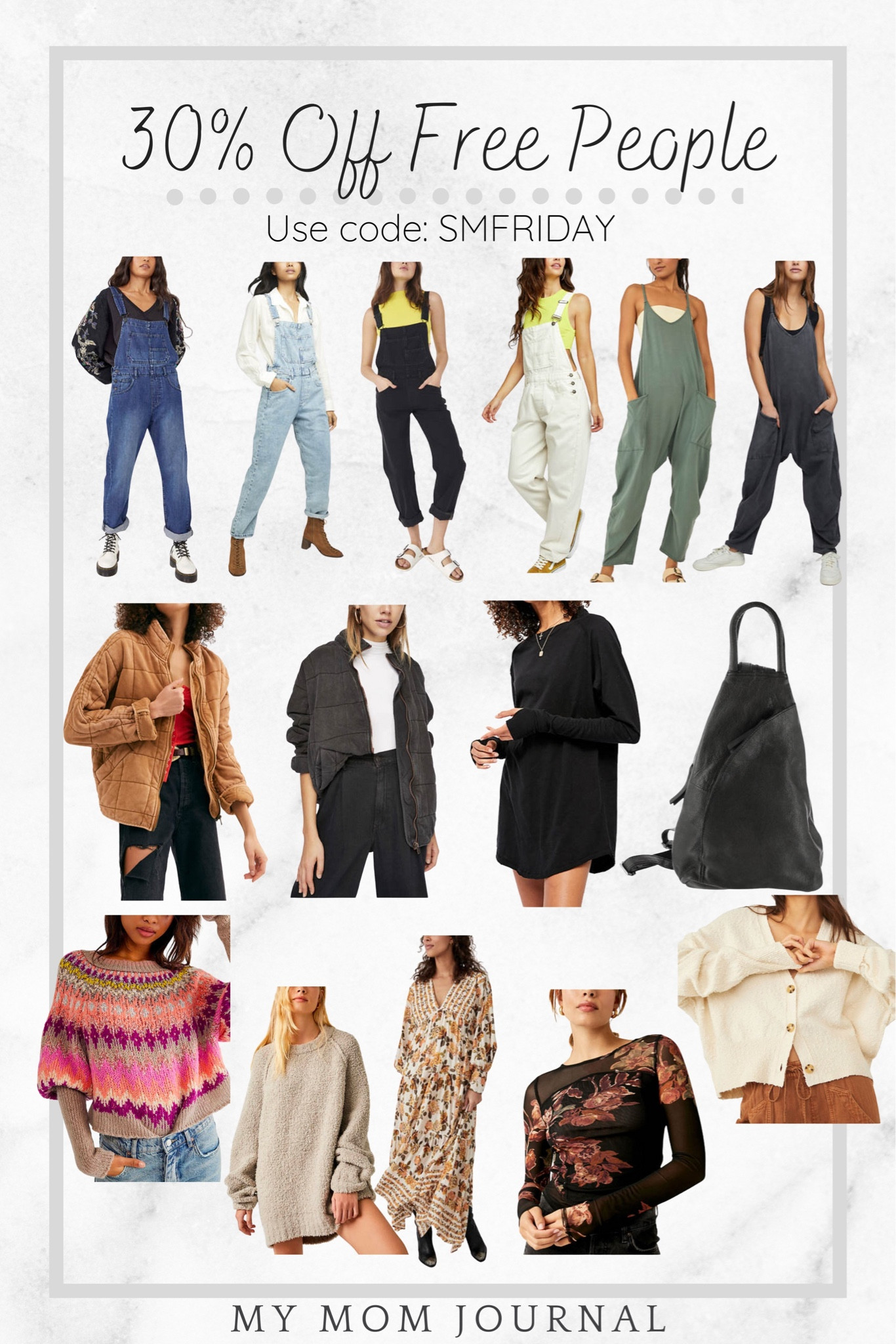 ShoeMall has 30% off their site, including Free People! Their Ziggy Overalls and Hot Shot Onesie are included! SO GOOD!

#freepeople #dotd #giftideas #giftsforteens #giftsforwomen #christmas

#LTKSeasonal #LTKsalealert #LTKfindsunder100