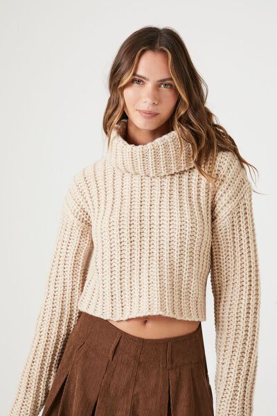 Cropped Turtleneck Sweater | Forever 21 | Forever 21 (US)
