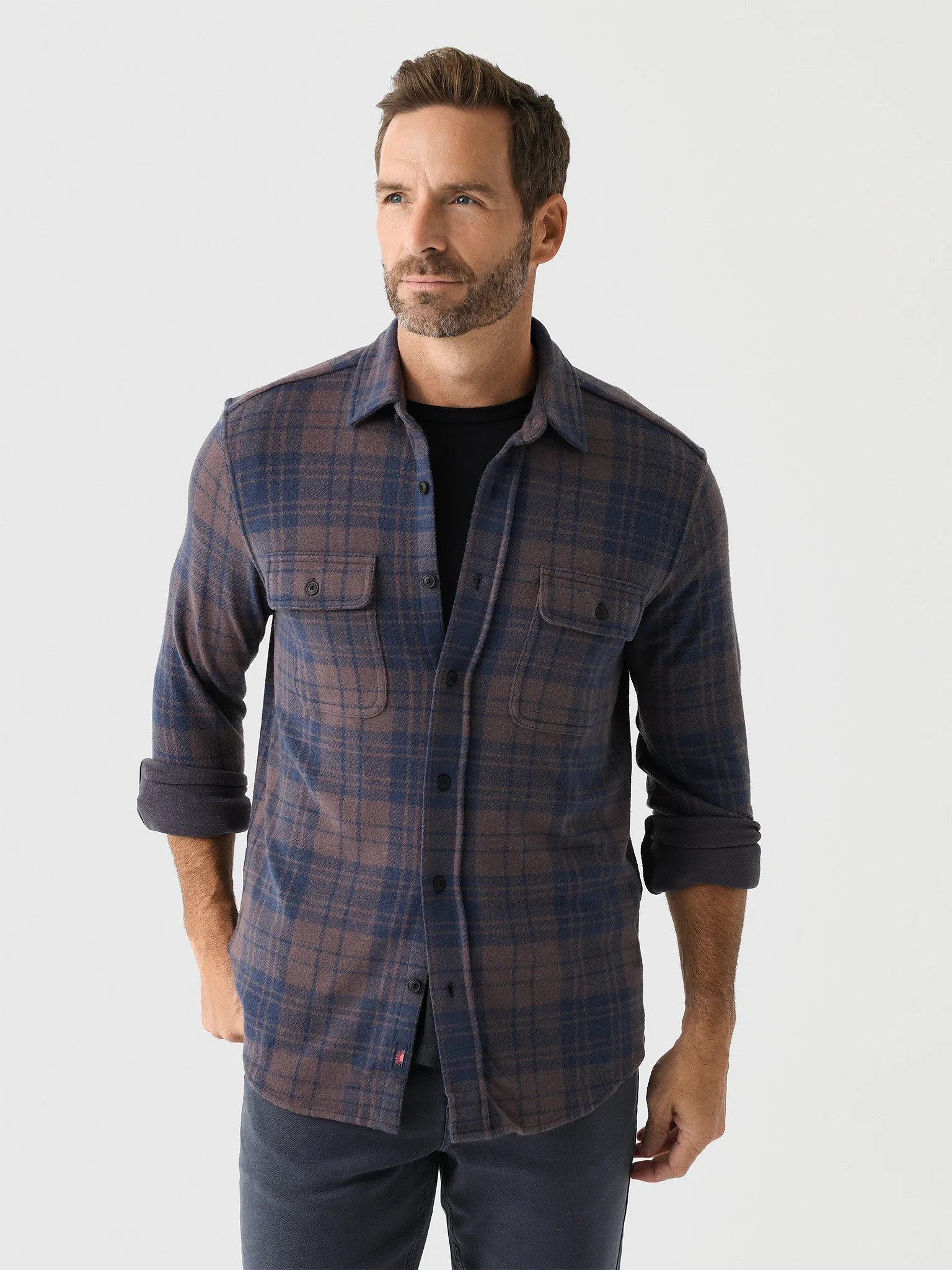 FAHERTY BRAND
                      
                     Men's Legend Sweater Shirt | Saint Bernard