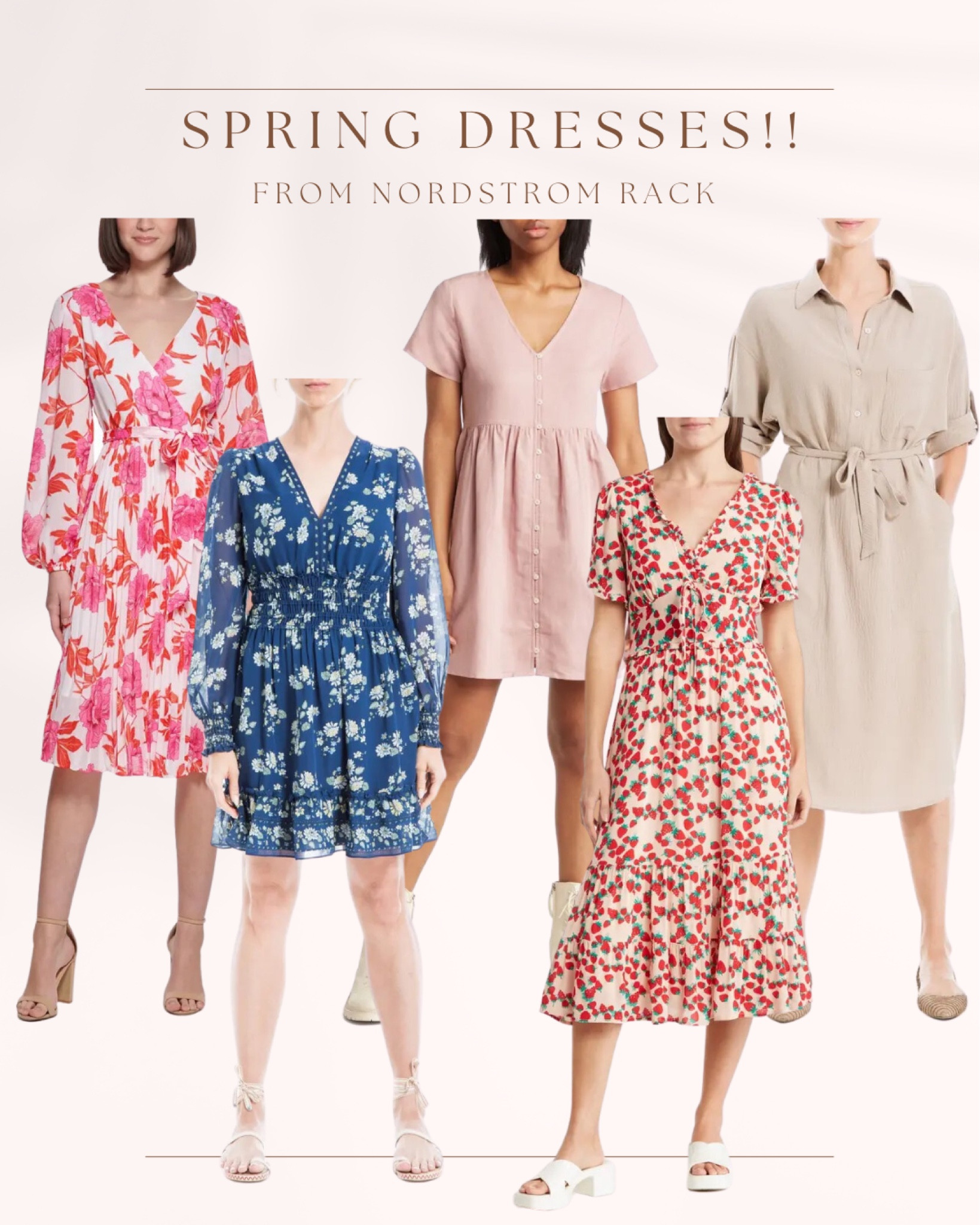 Spring and summer dresses from Nordstrom rack!

#LTKSeasonal #LTKFind
