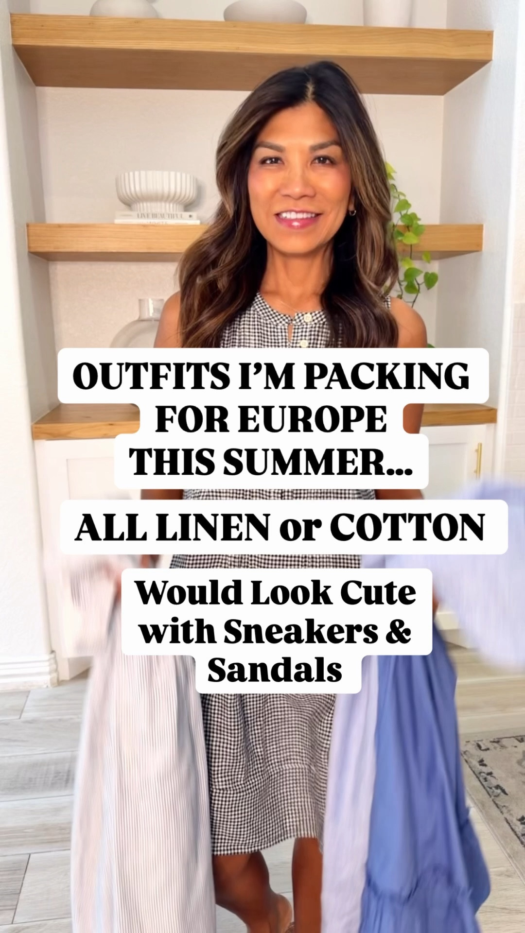 I’m 5’2” 118#ish for reference. 
Both skort dresses are in size small regular length-length options. 
All dresses are in XS tts(for the last dress if in b/w sizes or if you are busty-size up.
For the shorts-size small comes in a pack of 3.
2nd and 4th dresses -these colors currently out of stock but come in more color options. They do restocks! 
All shoes fit tts.
I will link the sneakers I wore all over Europe the last 2 summers-fit tts.
 Bags are the small size-used all over Europe last summer. 
Europe outfits, vacation outfits, Italy outfits, over 50 women, over 50 style, midlife fashion, petite fashion, affordable fashion, fashion 

#LTKTravel #LTKPetite #LTKOver40