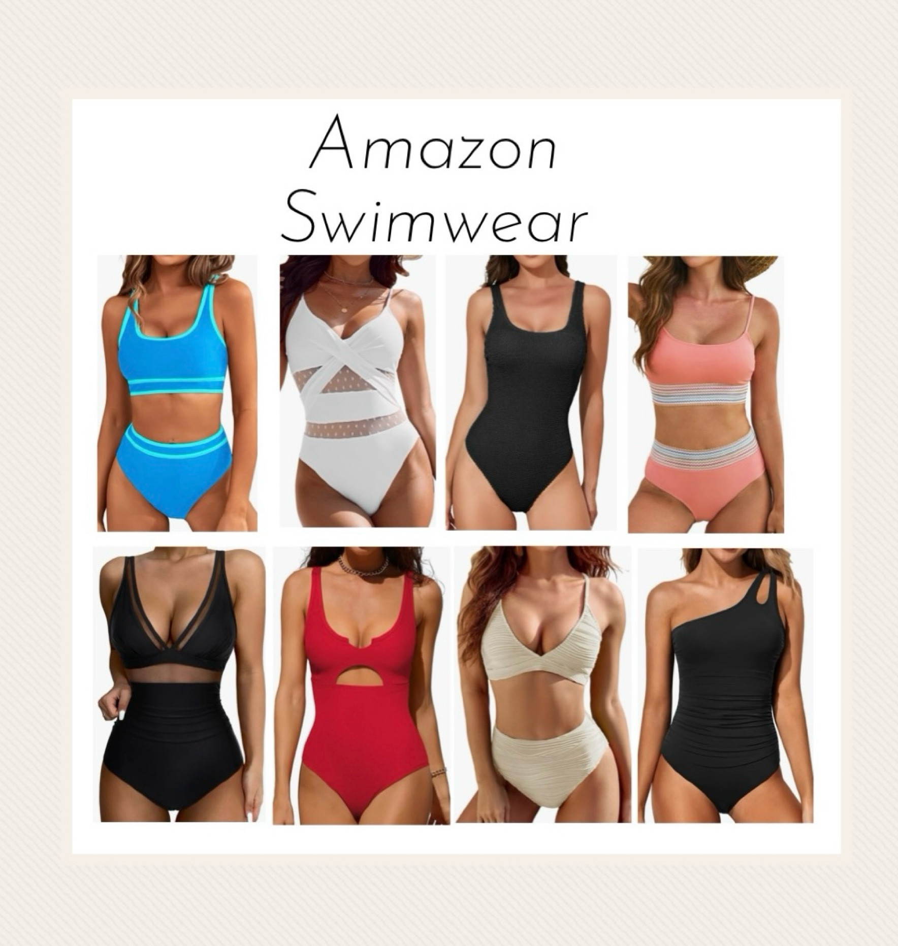 Amazon swimsuits 

#springbreak #swimwear #vacation

#LTKSpringSale #LTKswim #LTKtravel