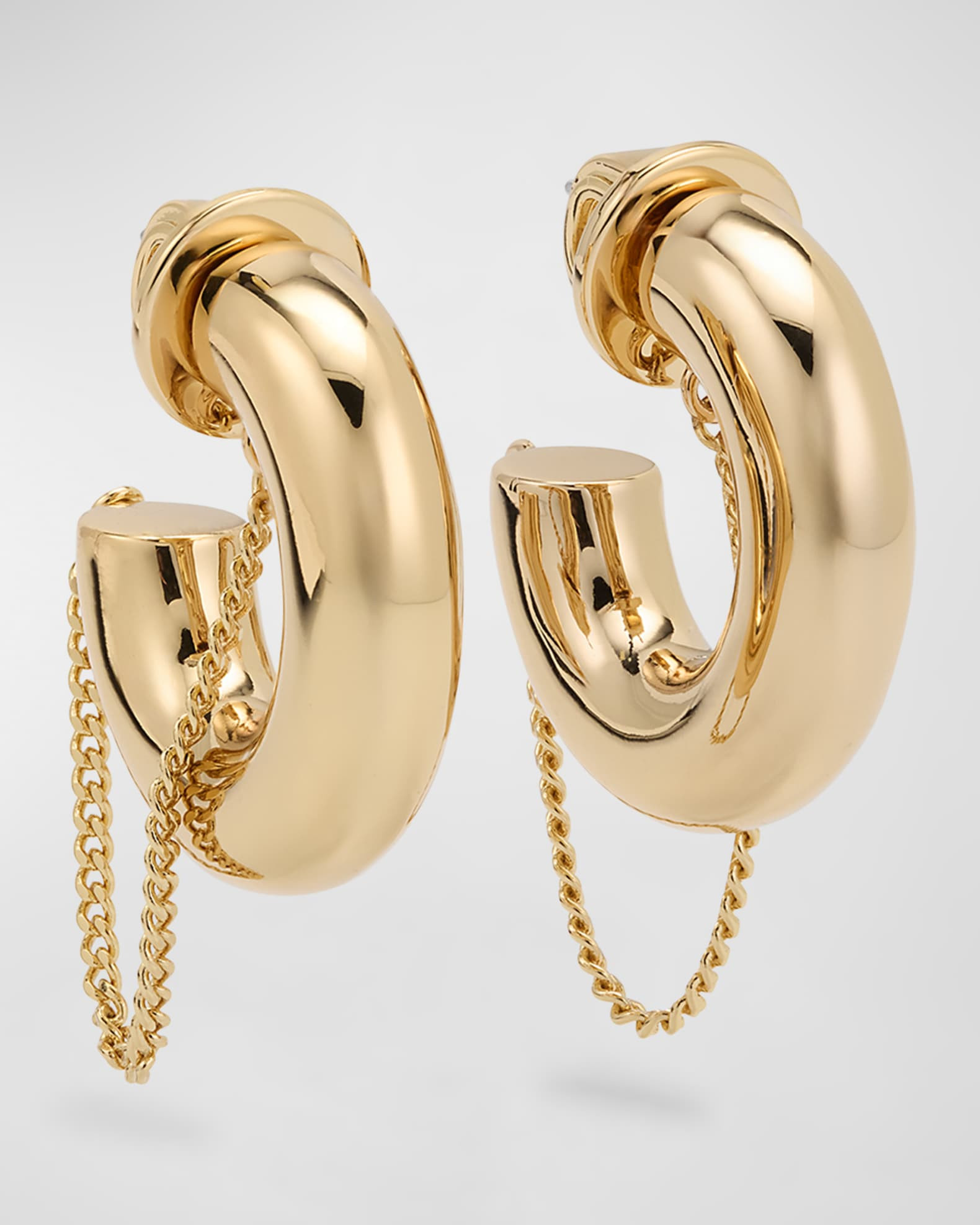 Mini Miley Hoop Earrings | Neiman Marcus