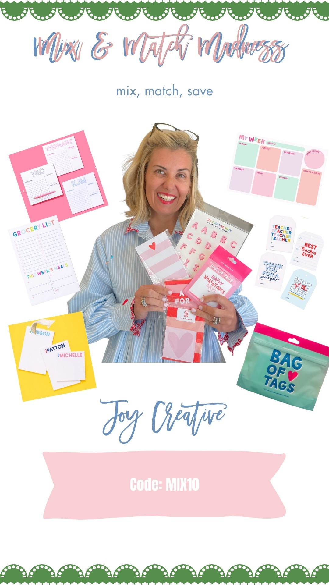 The best giftables ever….anyone else loooooove beautiful paper products? 

Use my code MIX10 for 10% off




 

 

#LTKValentine #LTKHome #LTKKids