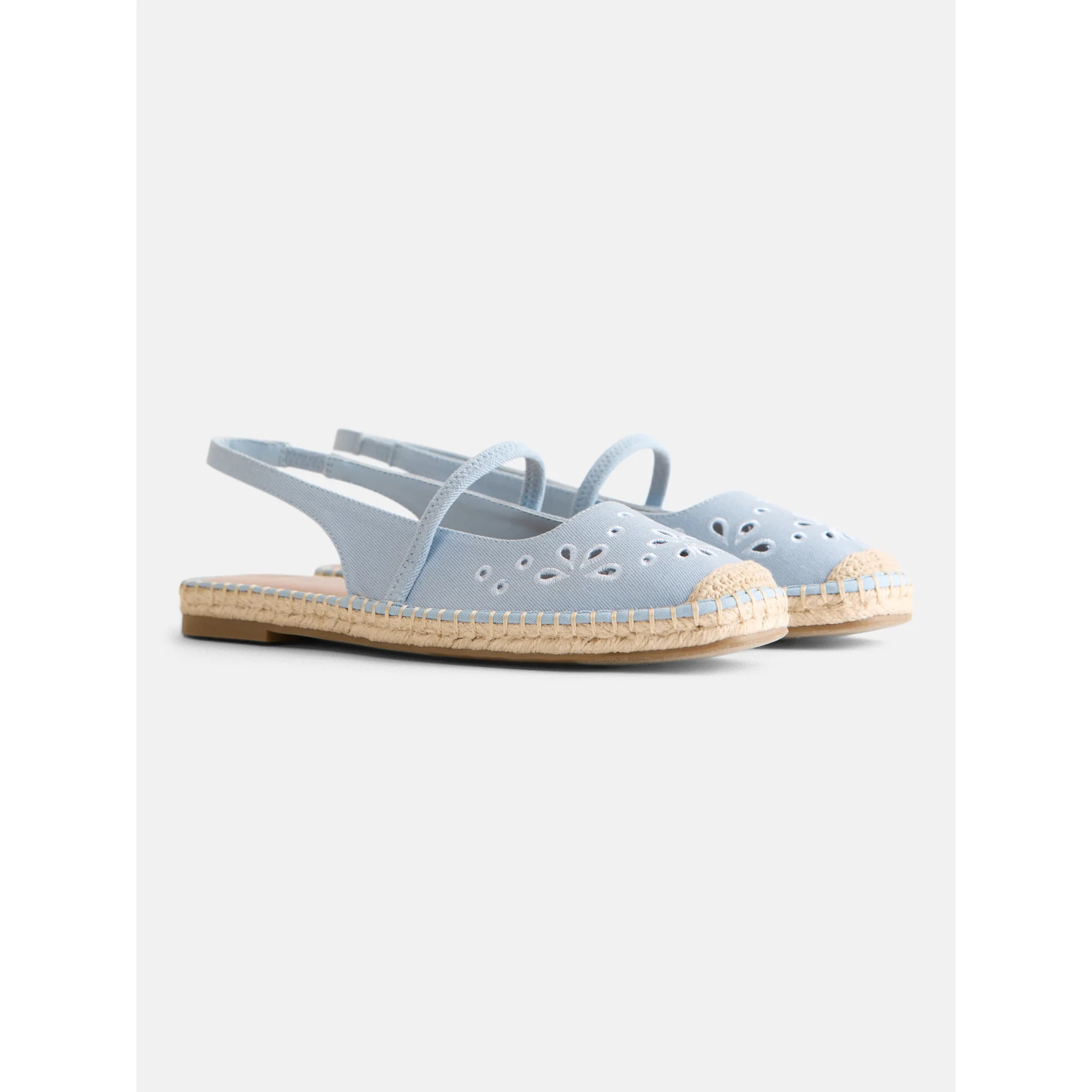 Time and Tru Women's Espadrille Slingback Shoes | Walmart (US)