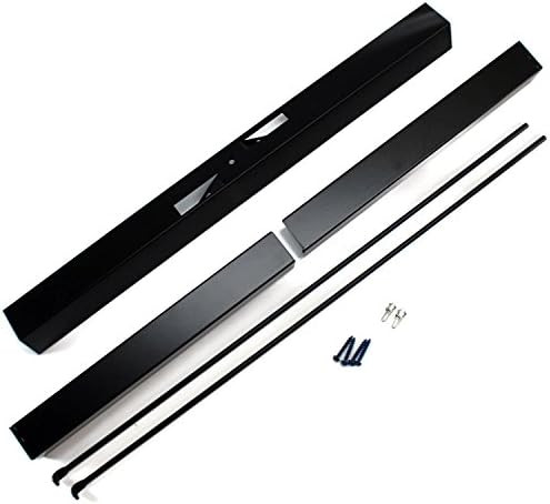 Midwest Hearth Adjustable Rod and Valance Kit for Fireplace Spark Screens (Black) | Amazon (US)
