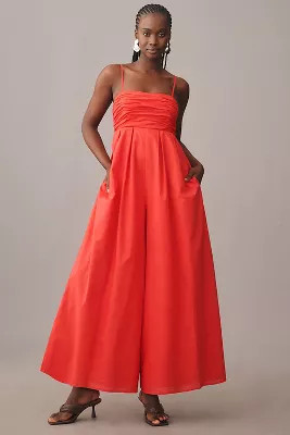 Hutch The Mabel Square-Neck Wide-Leg Jumpsuit | Anthropologie (US)