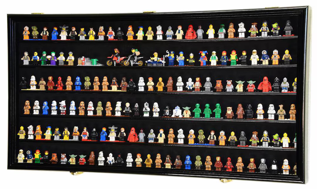 180 Mini Figures Display Case Cabinet Minifigures Figurines Small Action Figure Toys Collectible ... | Etsy (US)