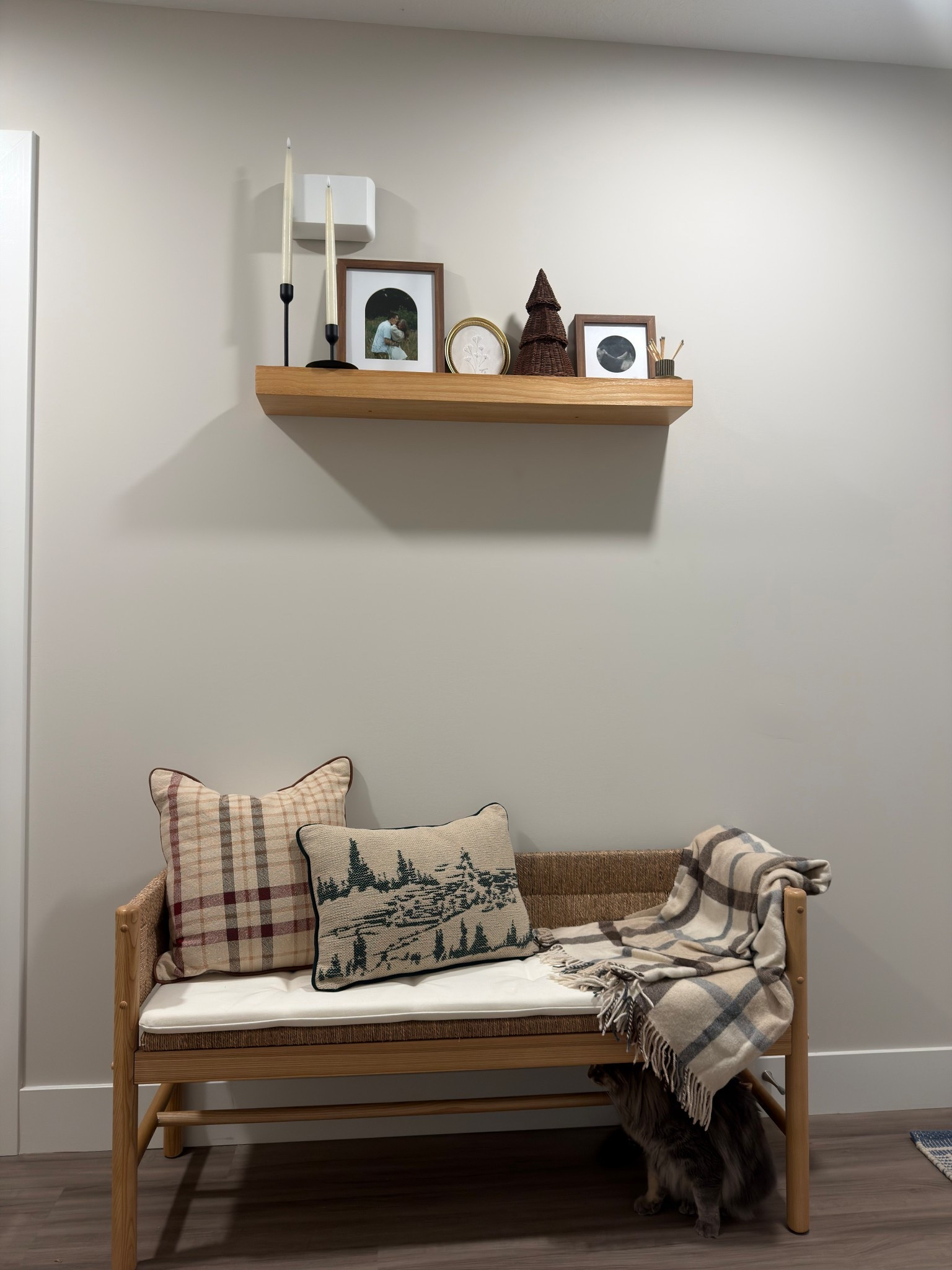 Entryway so far!!!🤎🤌🏼 I’m obsessed. 

#LTKSeasonal #LTKHome #LTKHoliday