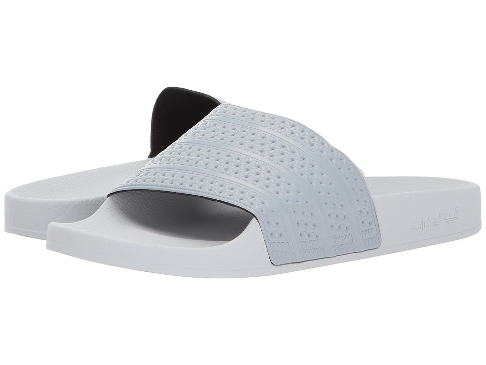 adidas Originals - adilette (Mid Grey/Solid Grey) Men's Slide Shoes | Zappos
