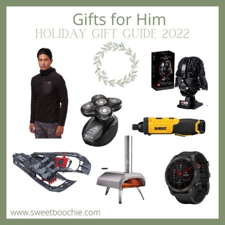 Holiday Gift Guide for Him. Here’s a list of gift ideas for the man in your life. My husband helped me with this one as he’s a big outdoors guy as well as a handy man around the house. He also enjoys legos as a kid so the adult Lego sets are a fun gift as well. 

#holidaygiftguide #giftguideformen

#LTKSeasonal #LTKHoliday #LTKCyberweek