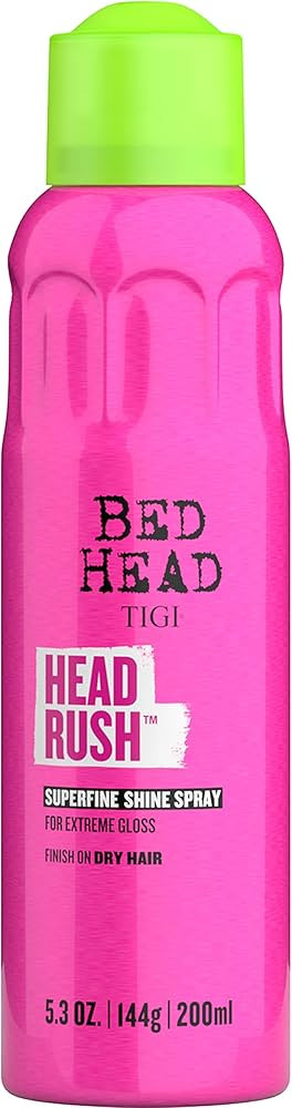 TIGI Bed Head Headrush Shine Hair Spray for Smooth Shiny Hair 5.3 oz | Amazon (US)