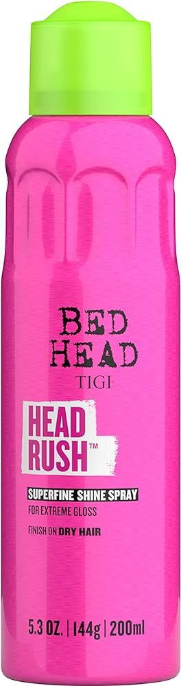 TIGI Bed Head Headrush Shine Hair Spray for Smooth Shiny Hair 5.3 oz | Amazon (US)