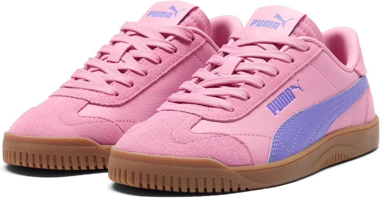 PUMA Unisex-Child Shoes Club 5v5 Sneaker, White Black-Feather Gray, 4 US Big Kid | Amazon (US)