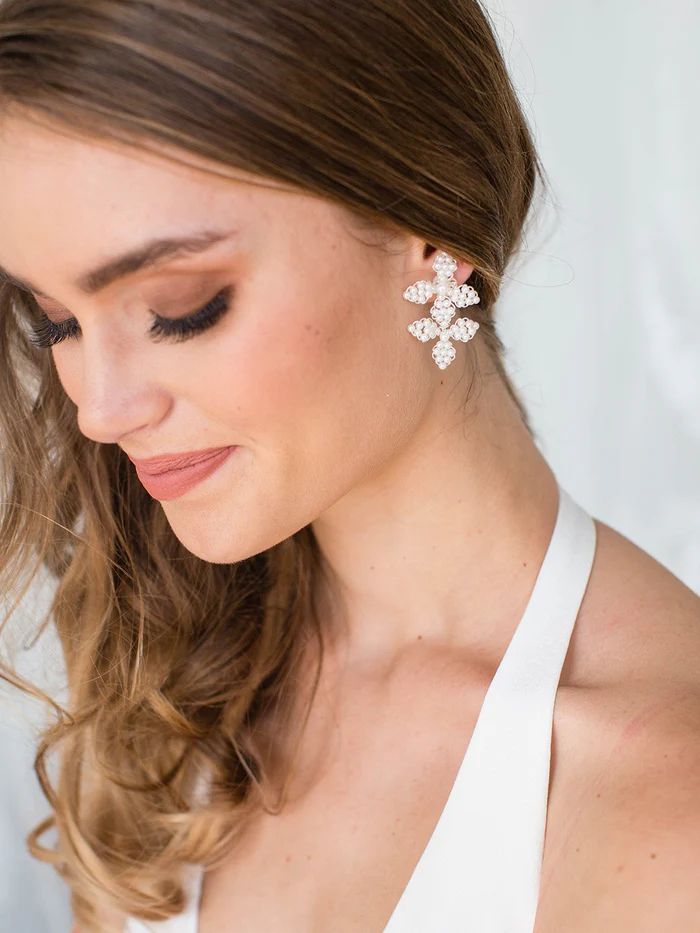 STEFFI EARRINGS | BRIDES AND HAIRPINS