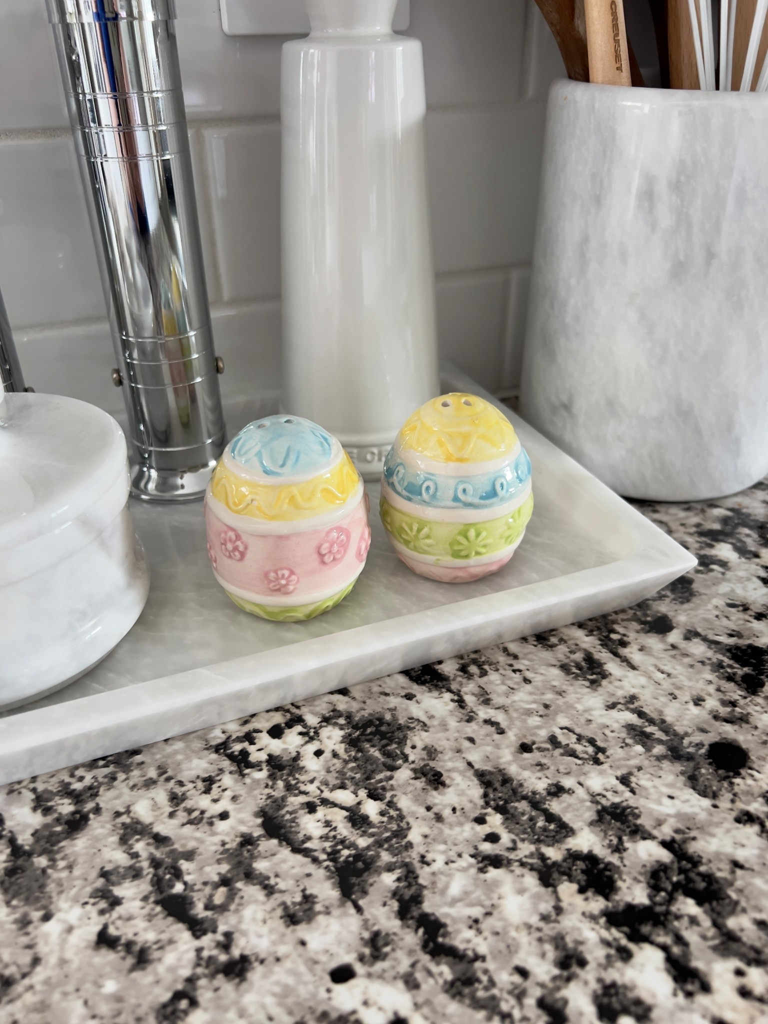 I love adding festive salt and pepper shakers to my kitchen for the holidays 🐣

#LTKSeasonal #LTKHome