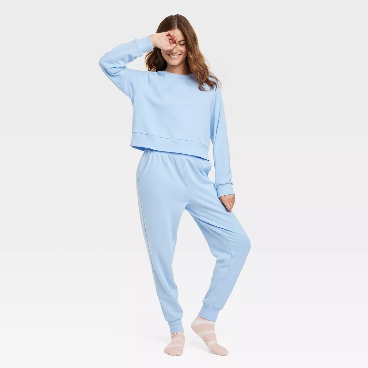 Women's Fleece Lounge Sweatshirt - Colsie™ | Target
