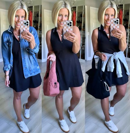 Run!!! This @walmartfashion tennis dress is perfection!!!! Quality and fit is great!!! Only $19.98!!!! #walmartpartner It doesn’t have built in shorts so I just added (and linked) my own…makes bathroom breaks easier too!!! #walmartfashion
⬇️⬇️⬇️
Dress TTS small
Grey hoodie sized up to large
Denim jacket size medium
Shoes TTS

#LTKFindsUnder50 #LTKStyleTip #LTKFitness