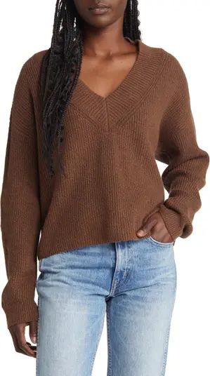 Open Edit Rib Stitch Sweater | Nordstrom | Nordstrom