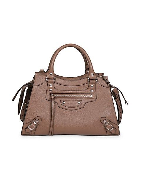 Small Neo Classic Leather Satchel | Saks Fifth Avenue