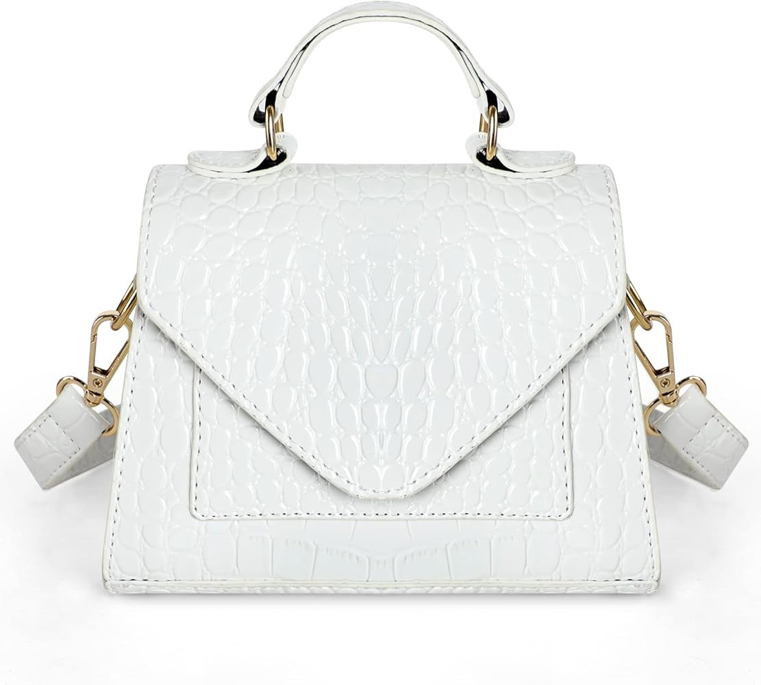 Women’s Summer Mini Crossbody Bags, Top Handle Clutch Handbag, Trendy Cute Purse | Amazon (US)