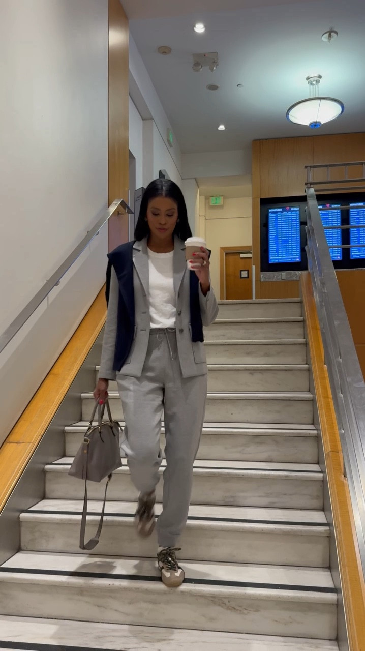 Let’s go!! ✈️ I’m wearing the perfect travel outfit as I leave this ATL cold. 

#LTKTravel #LTKSeasonal #LTKOver40