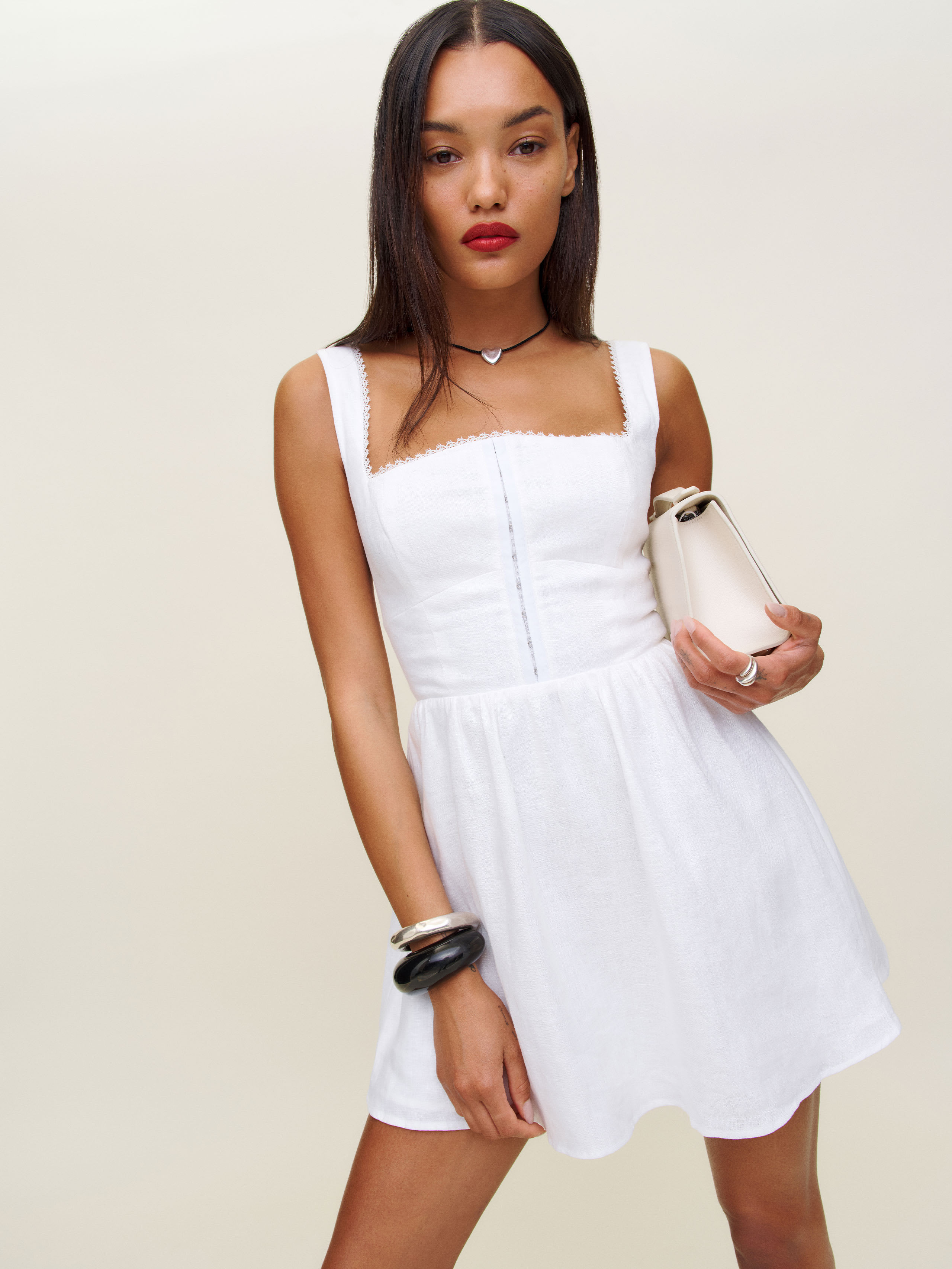 Sheri Linen Dress | Reformation (Global)