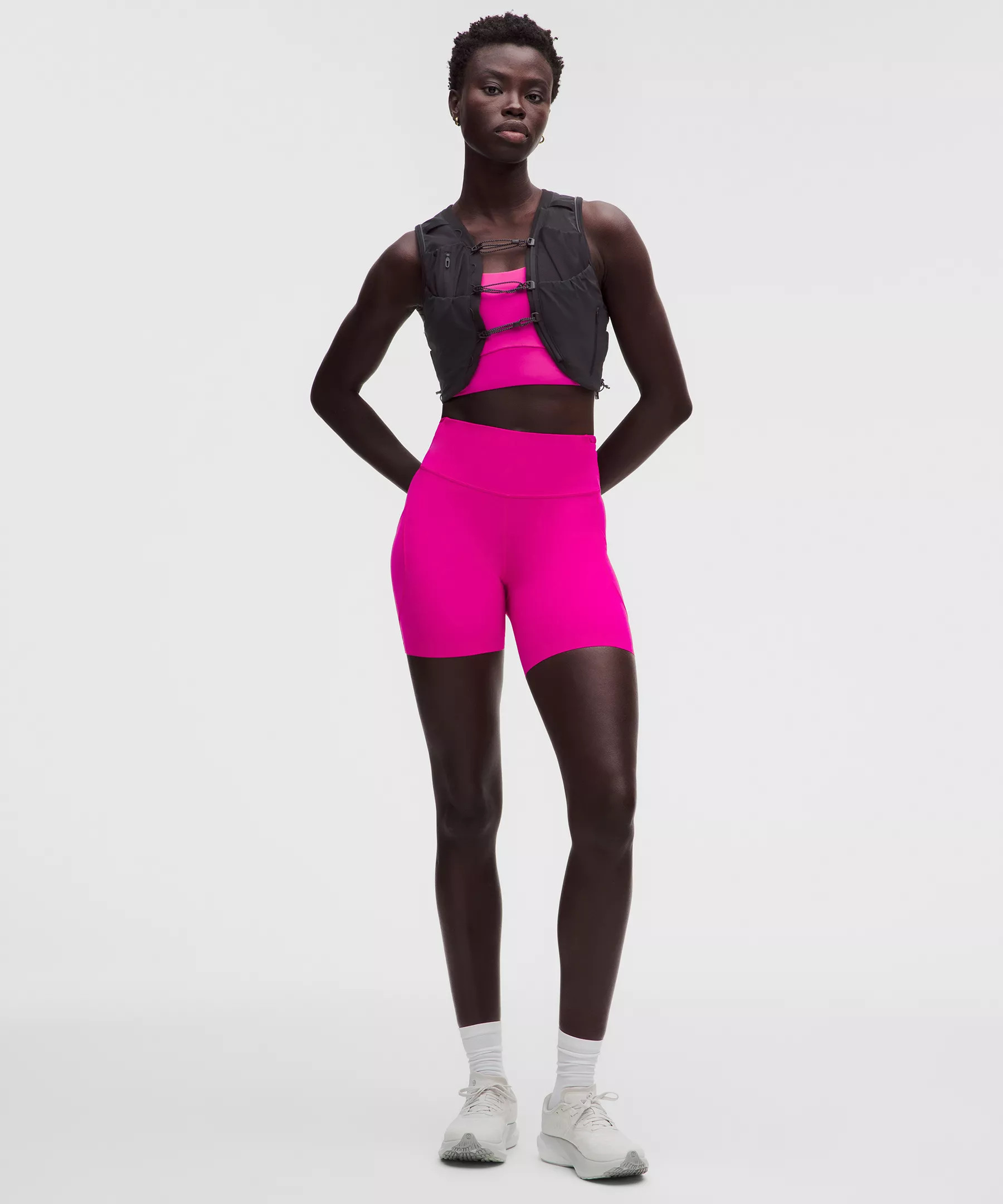 Fast and Free High-Rise Shorts 6"" 5-Pocket | Lululemon (US)