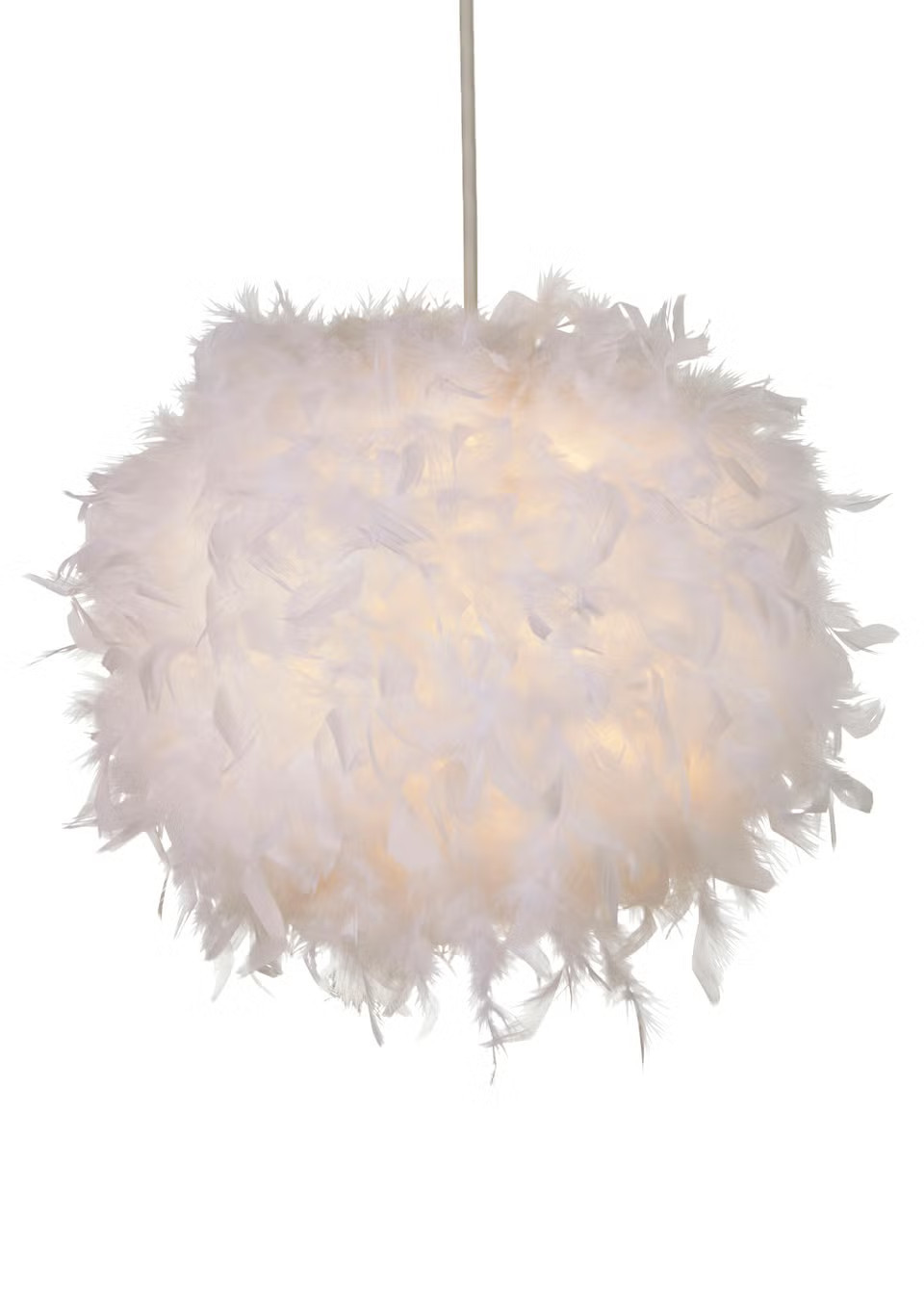 Glow Feather Shade (30cm x 40cm x 40cm) | Matalan (UK)