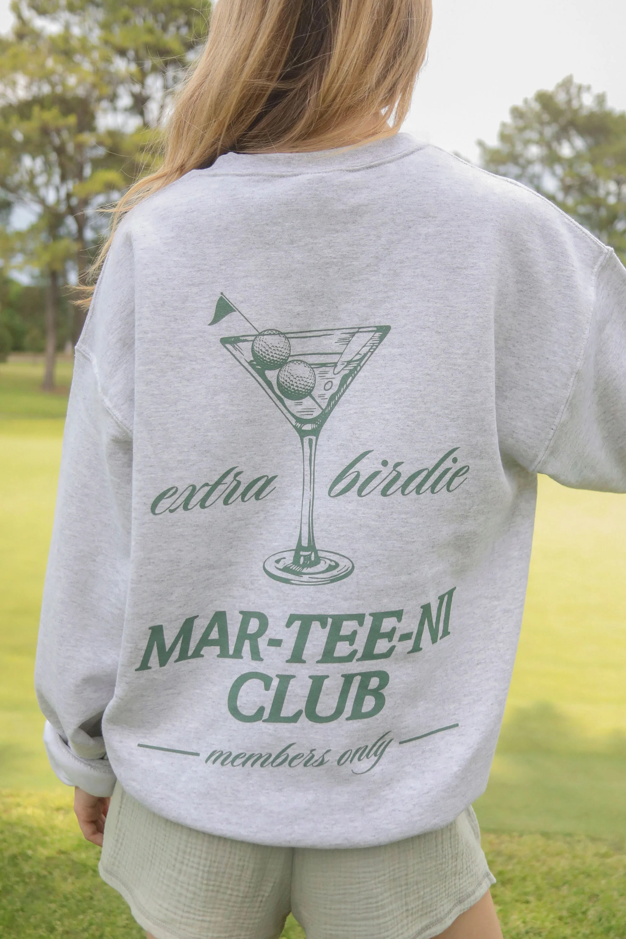 friday + saturday: mar tee ni club sweatshirt | RIFFRAFF