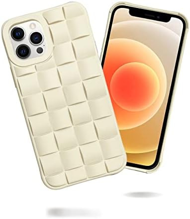 Clouds Compatible iPhone 12 Case & iPhone 12 Pro Case, Plaid Desgin Soft TPU Full Protection Shoc... | Amazon (US)
