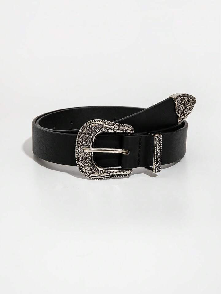 From  CA$4.50            Trends1pc Women Embossed Western Buckle Vintage Belt Halloween4.95(1000+... | SHEIN