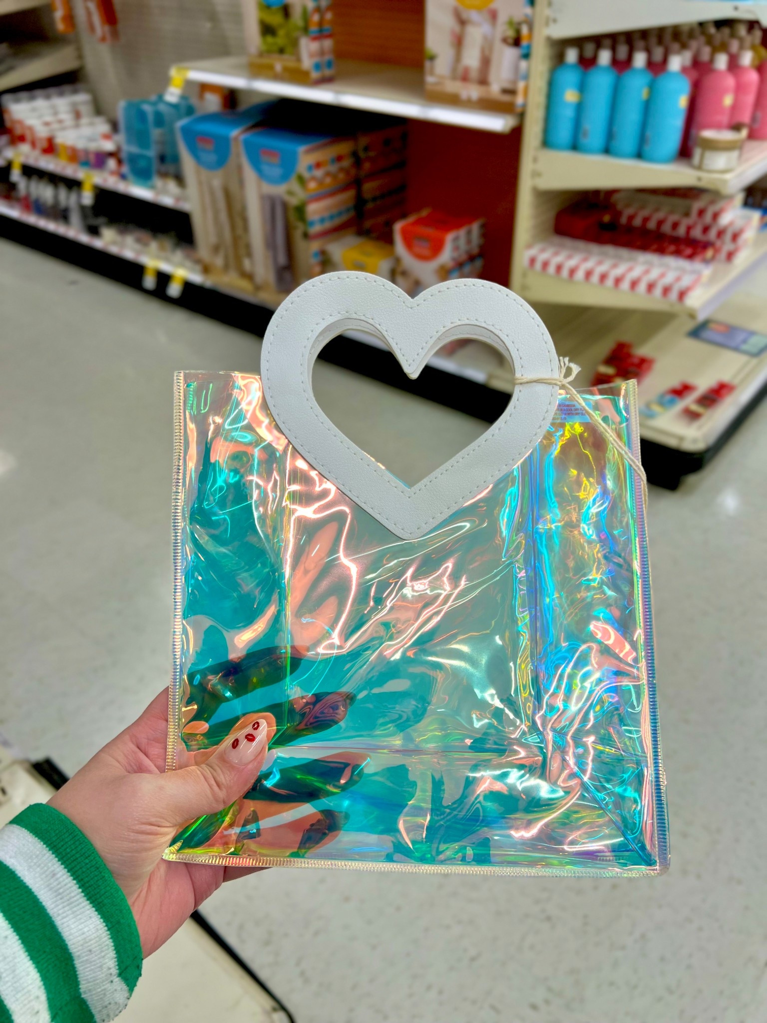 Valentine's Day Clear Reusable Gift Bag with Heart Handle - Spritz™

#LTKValentine #LTKKids #LTKselfcare