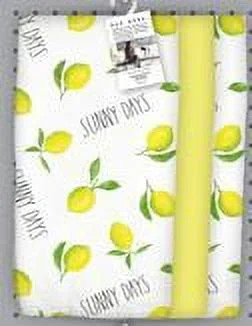 Rae Dunn Lots of Lemons Kitchen Towels Set, 3 Pack, Yellow & White | Walmart (US)