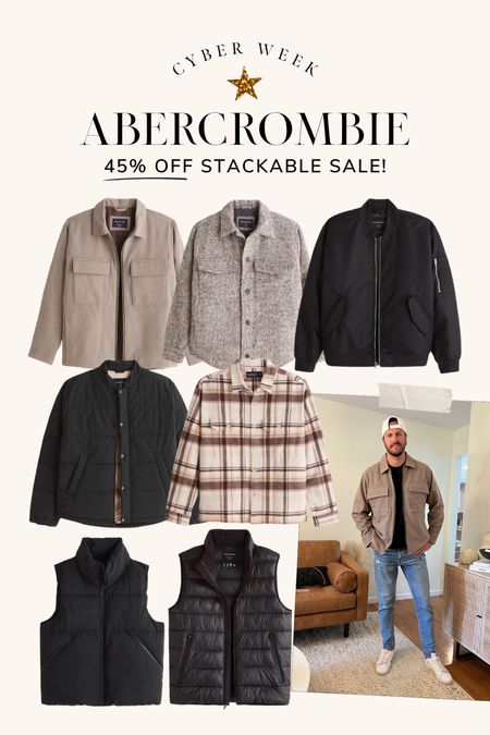 CODE AFCHAMP // Abercrombie HUGE stackable 45% off sale happening! Outerwear gifts for the guys (Joe wears L)

Guys gifts, gifts for the guys, men’s gifts, gifts for dad, gifts for husband, gifts for boyfriend, gifts for brother, unique gifts for men, Mens holiday gift guide, 2022 gift guide, 2022 holiday gift guide, Abercrombie gifts

#LTKCyberweek 

#LTKGiftGuide #LTKxAF #LTKHoliday